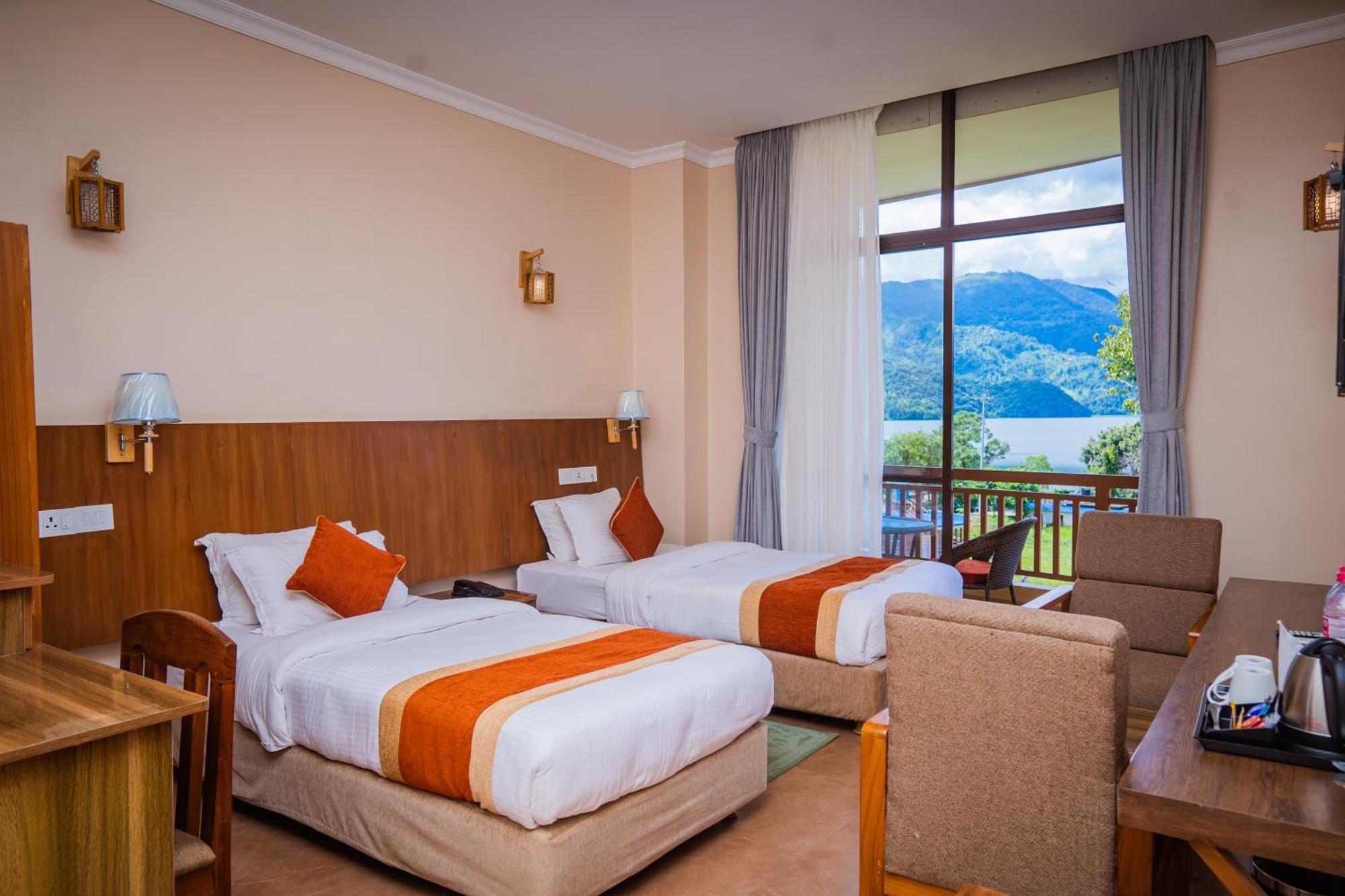Hotel Fewa Camp Pokhara Exterior foto