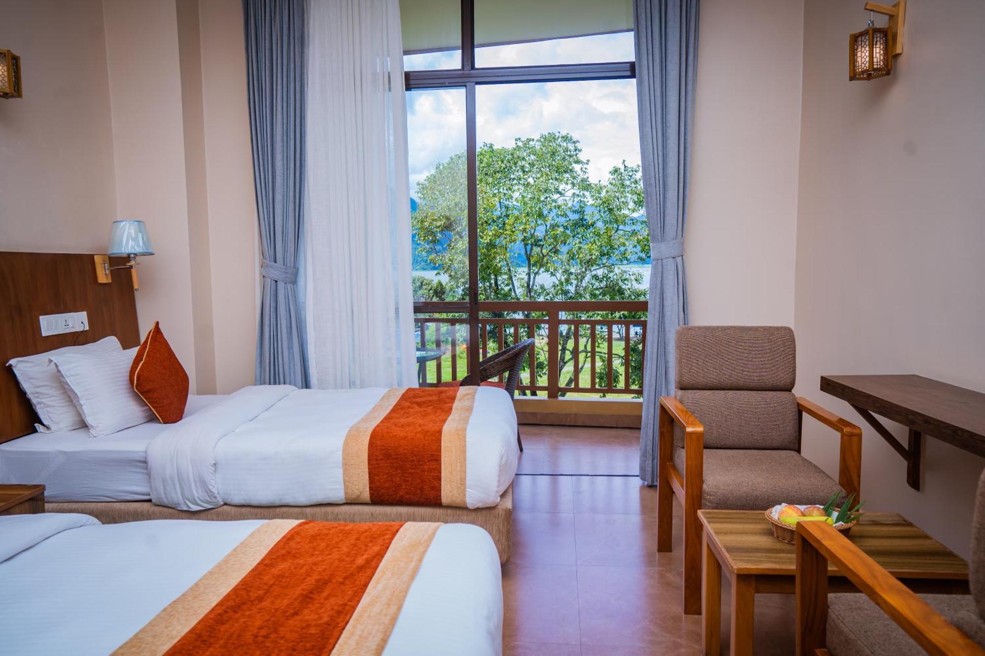 Hotel Fewa Camp Pokhara Exterior foto